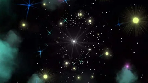 Portal Opening in Deep Space Video stock 325328952