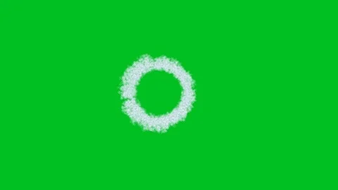 Portal opening up in front of a greenscreen Video stock 110919292
