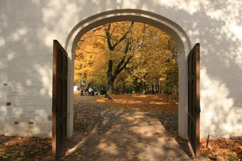 A portal Foto stock