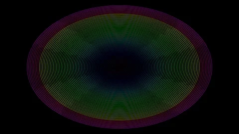 Portal vortex spinning on black background overlay 4K Stock Footage 336513967