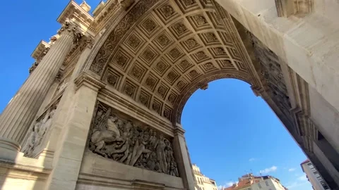 Porte d'Aix Stock Footage 200613800