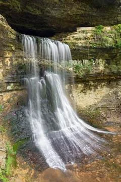 Porter Cave Falls Stock Photos