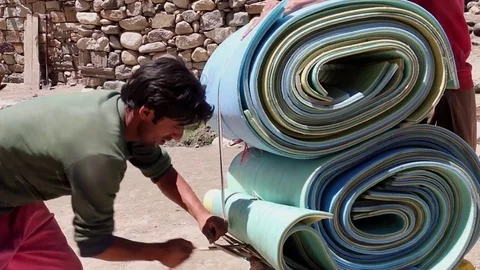 Porter Working Stock Footage 78883636