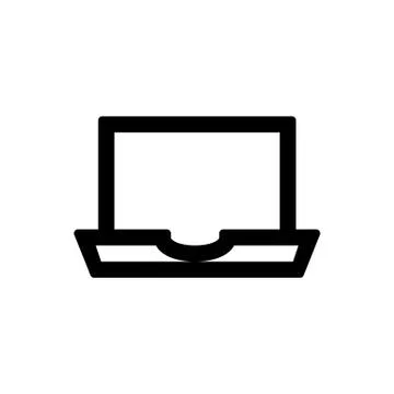 Portfolio icon for simple flat style ui design Stock-Illustration