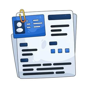 Portfolio Stock Illustration