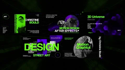 portfolio presentation after effects template free download