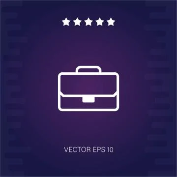 Portfolio vector icon Stock-Illustration