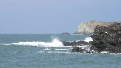 Porth Dafarch 07/02/23 Stock Footage 245345869