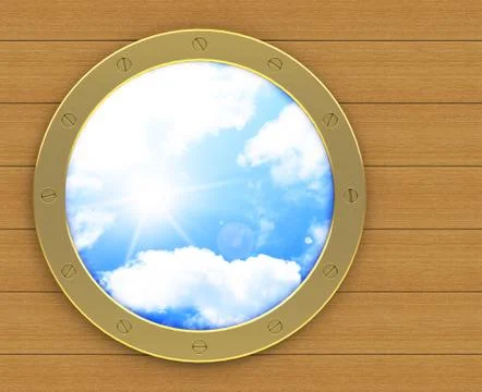 The porthole Stock Illustration