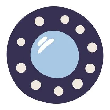 Porthole window isolated 스톡 일러스트