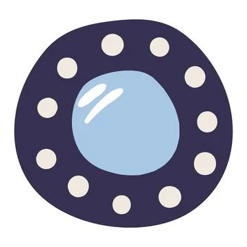 Porthole window isolated 스톡 일러스트