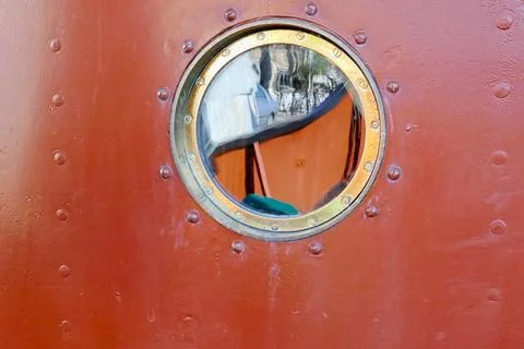 Porthole window. Stock Photos