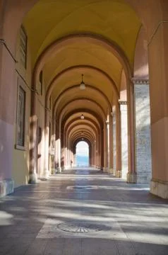 Portico In Perugia Foto stock