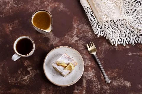 Portion of cake Stock Photos