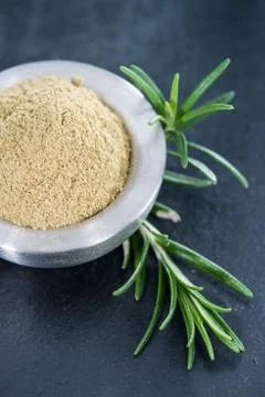 Portion of dried rosemary Stock Photos