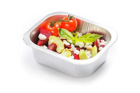 Portion of food Stock Photos