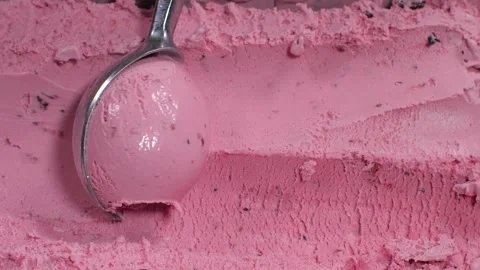 Portion ice cream, a set of ice cream in a container. Stock Footage 154417676