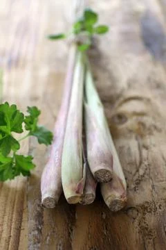 Portion of lemon grass Stock Photos