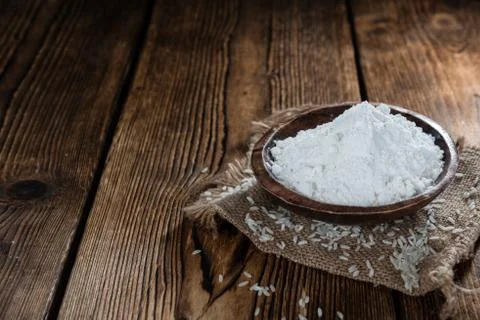 Portion of Rice Flour Stock Photos