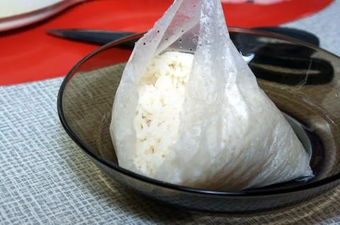 Portion of rice Stock Photos