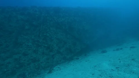 Portion of the shipwreck Ulysses, Red Sea, Egypt Stock Footage 105623433
