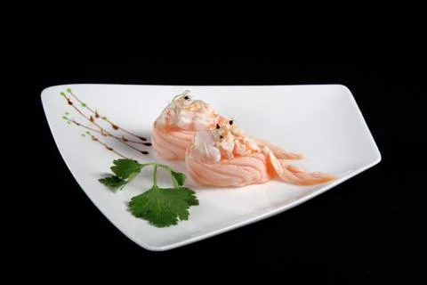 Portion of sushi d 스톡 사진