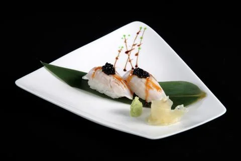 Portion of sushi l 스톡 사진