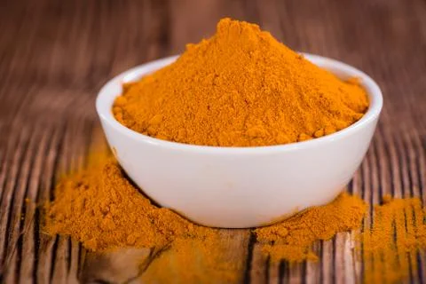 Portion of Turmeric Stock Photos