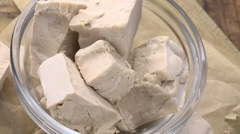 Portion of Yeast (seamless loopable, 4K) Stock Footage 61523544