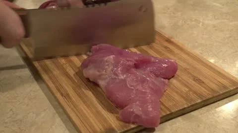 Portions of meat Stock Footage
