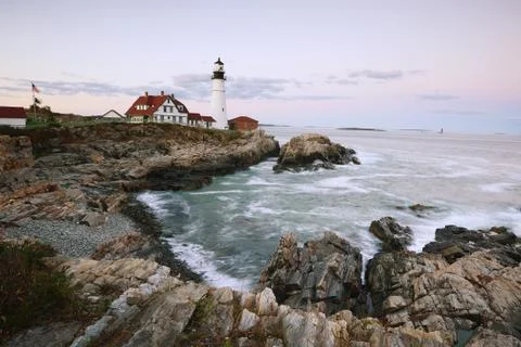 Portland headlight Stock Photos