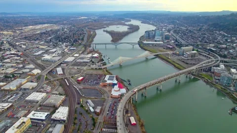 Portland, OR, USA Stock Footage 243736149