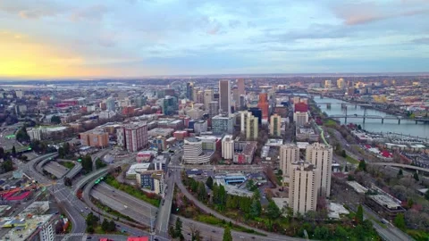 Portland, OR, USA Stock Footage 243736772