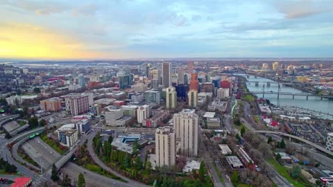 Portland, OR, USA Stock Footage 243736893