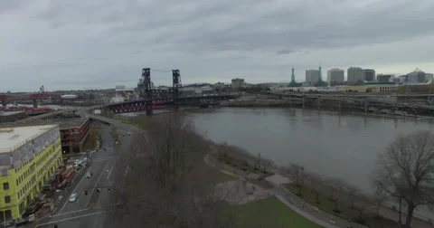 Portland Oregon Bridge Stock Footage 60726308