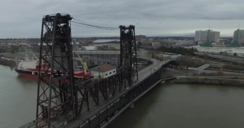 Portland Oregon Bridge Stock Footage 60731448