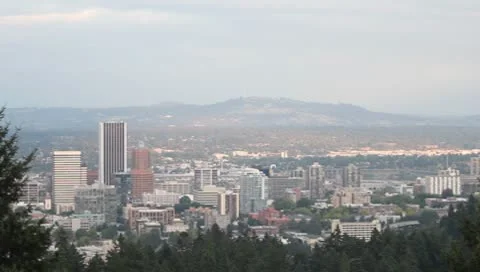 Portland Skyline Vidéo 8974104
