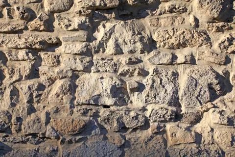 Portland stone material Stock Photos
