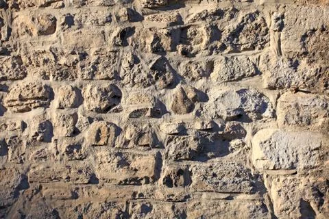 Portland stone material Stock Photos