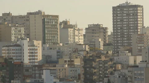 Porto Alegre buildings Video stock 34200816