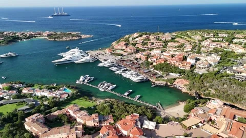Porto Cervo port Vidéo 345805930