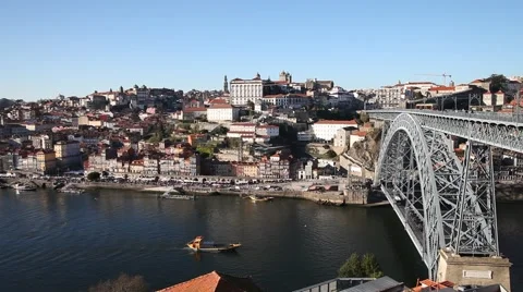 Porto cityscape. Stock Footage 48755694