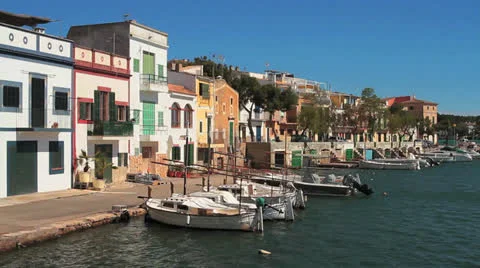 Porto Colom Stock Footage 23655456