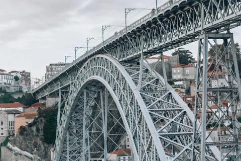 Porto Dom Luís I Bridge Stock Photos