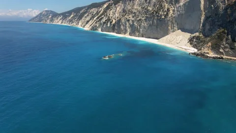 Porto katsiki beach Stock Footage 237703243