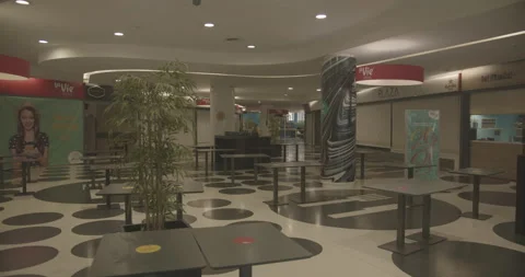 Porto Lockdown - Empty Mall1 Stock Footage 147868951