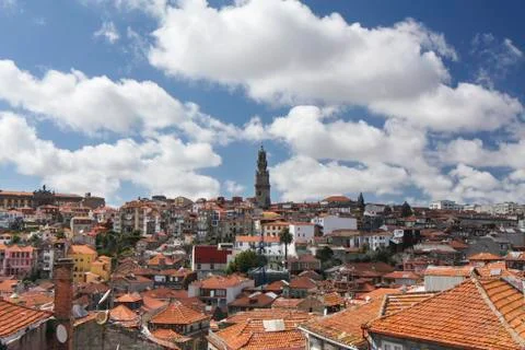 Porto panoramic view Stock Photos