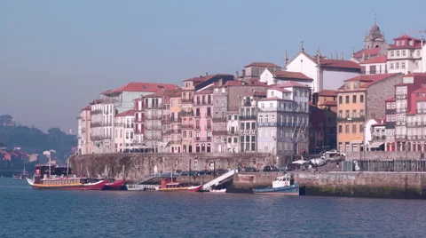 Porto riverside Stock Footage 45724101