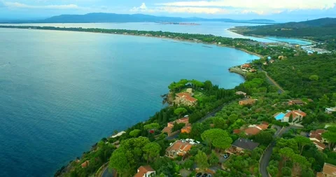 PORTO SANTO STEFANO Stock Footage 219739762