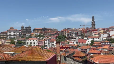 Porto Skyline Видео 198382133